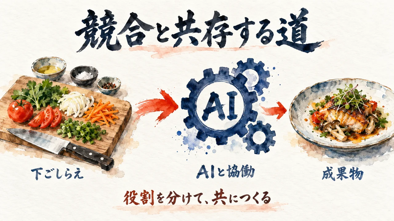 競合と共存する道を考える 図解