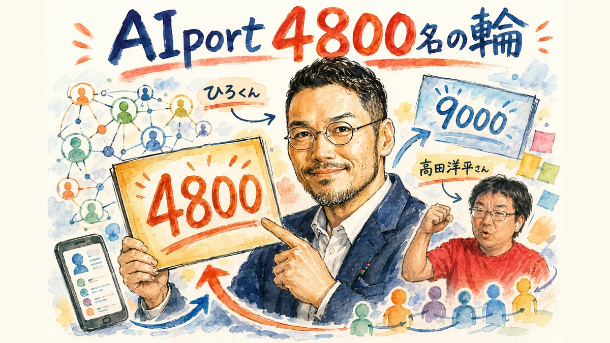 AIportとGPTs研究会9000名