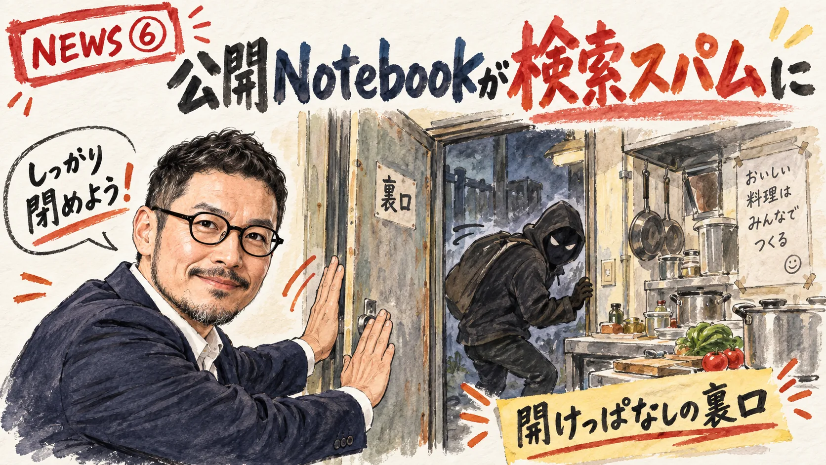 Gemini Notebookスパムのグラレコ解説