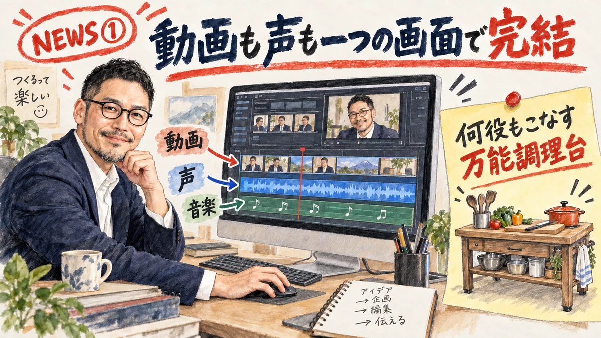 ElevenLabs Studio 4.0のグラレコ解説