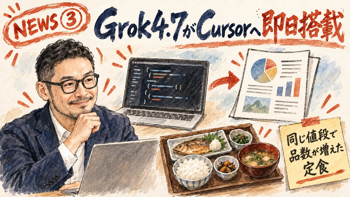 Grok 4.7のグラレコ解説