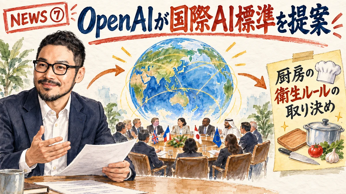 OpenAI国際標準提案のグラレコ解説