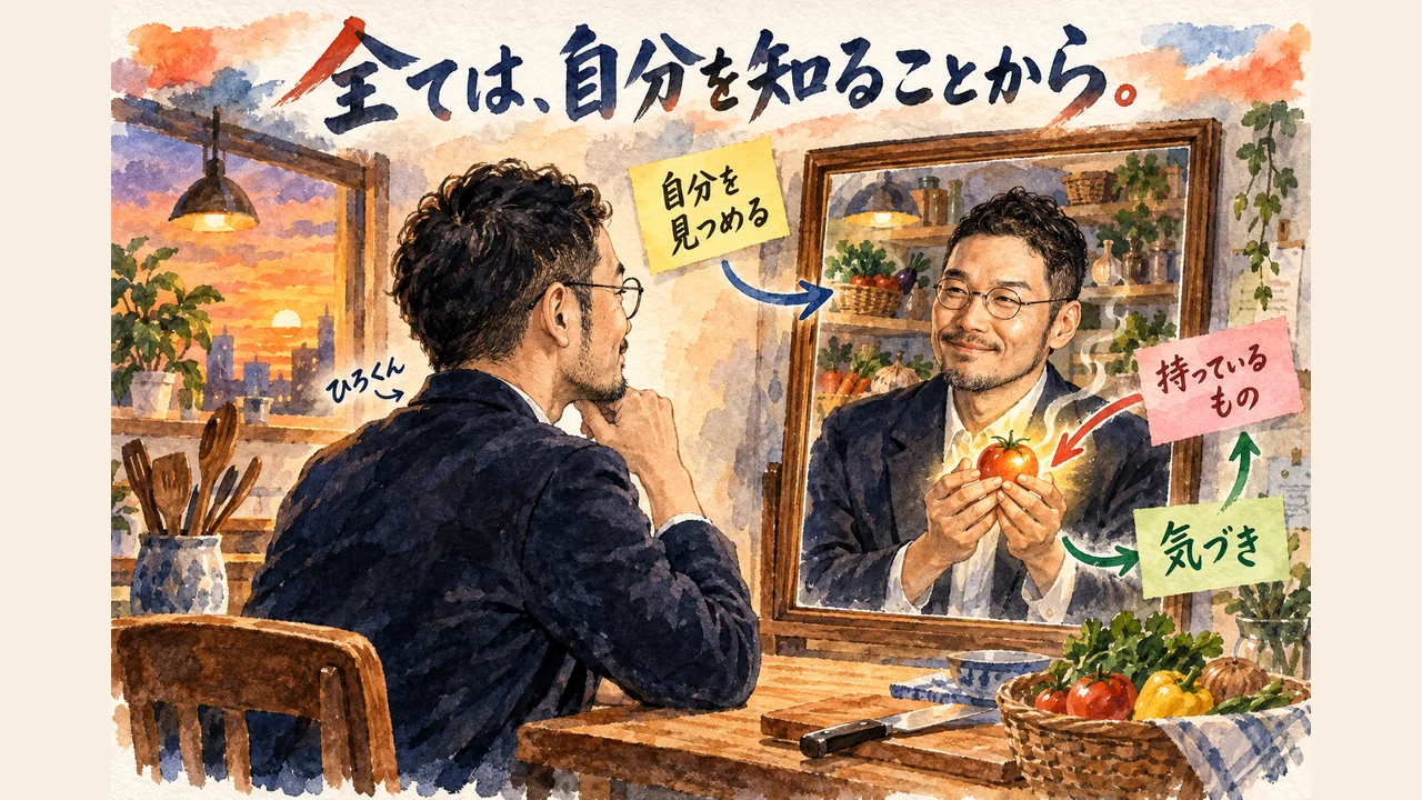 全ては自分を知ることから コラム図解