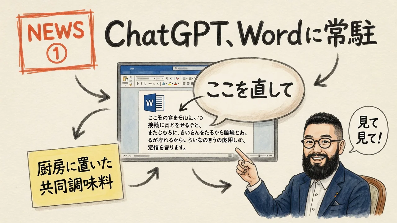 ChatGPT for Wordのイメージ
