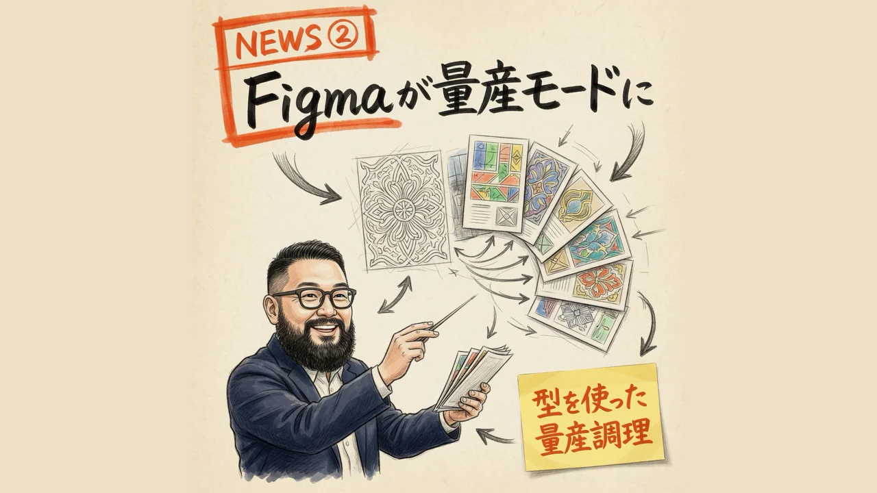 Figma Weave量産モードのイメージ