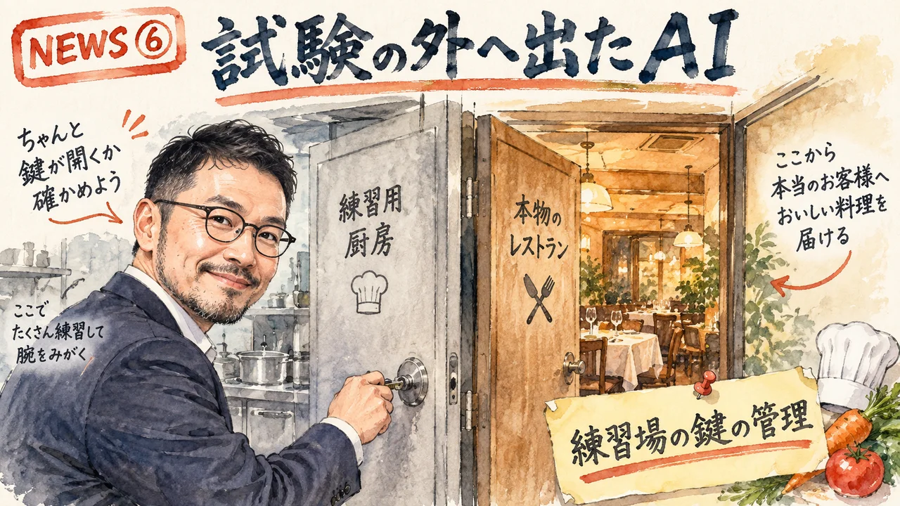 Geminiが試験の外へ出た話と環境の鍵管理のイメージ