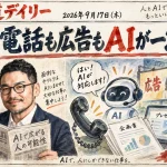 電話の一次対応までAIに任せる日？資料も広告も1つの会話で【最新AIニュース解説】2026年9月17日号
