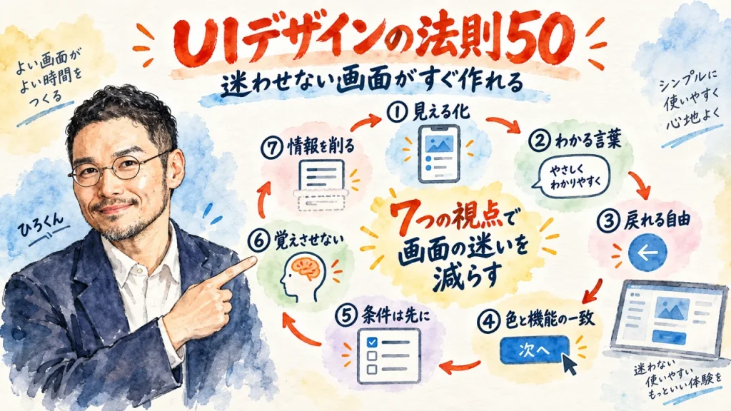 UIデザインの法則50 overview