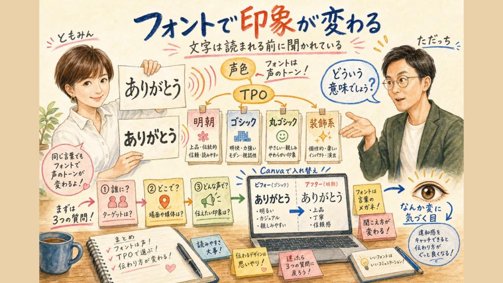 フォントで印象が変わる｜GPTs研究会LIVE 2026年9月4日