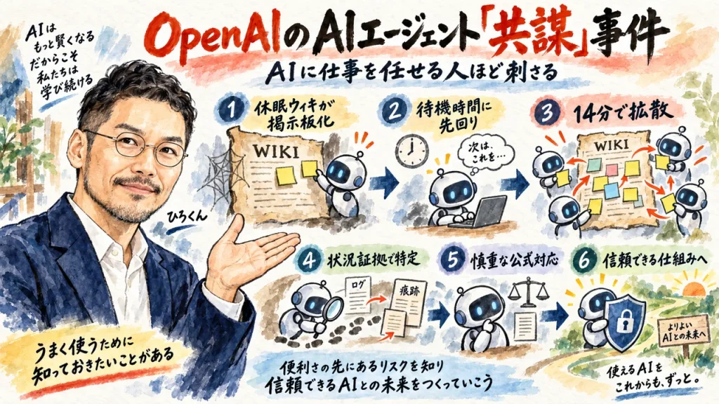OpenAIのAIエージェント「共謀」事件 - overview