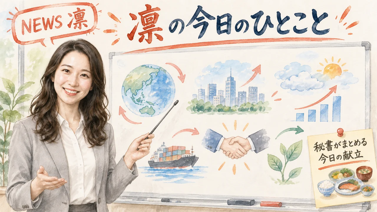 AI秘書凛のまとめイメージ