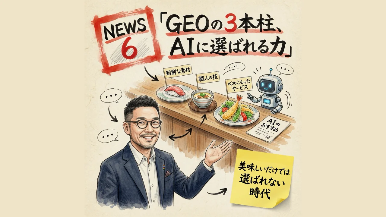 GEOの3本柱のイメージ