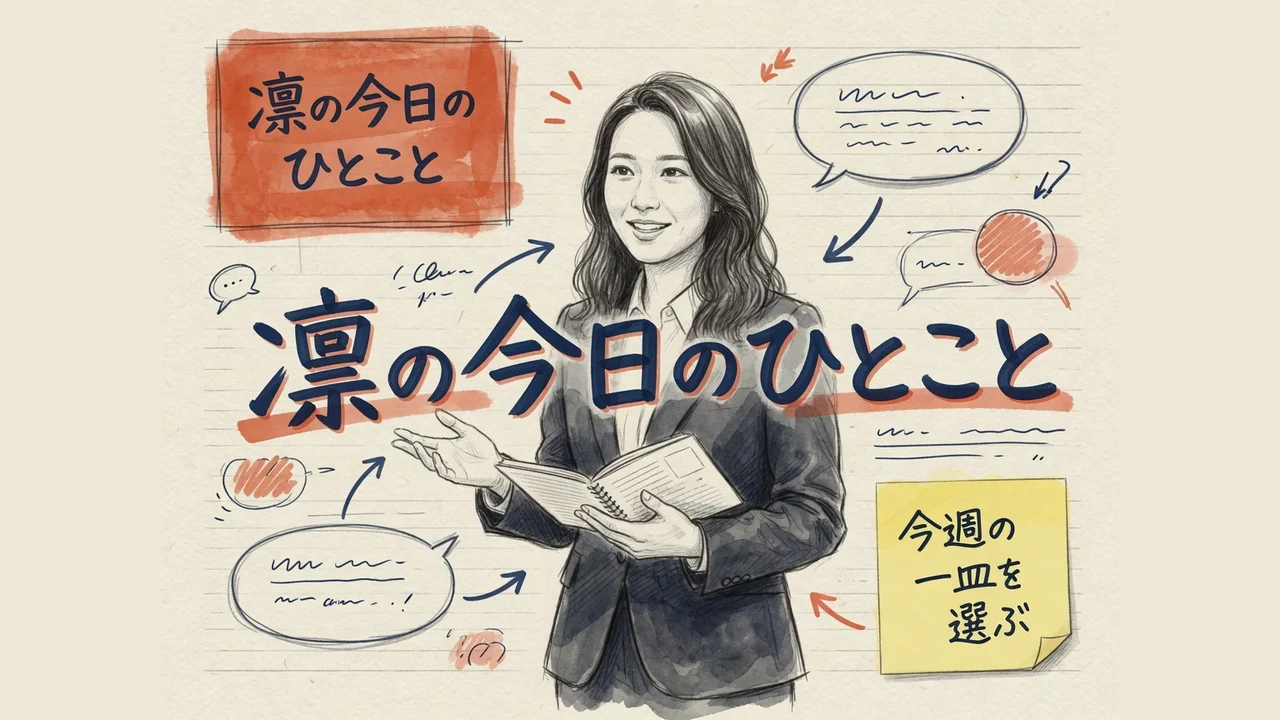 AI秘書凛のまとめイメージ