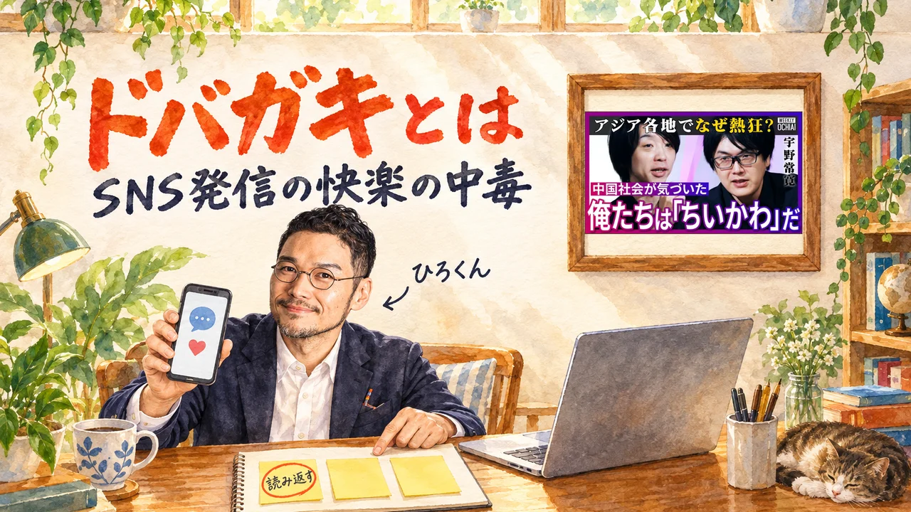 落合陽一『マタギドライヴ』とドバガキの図解