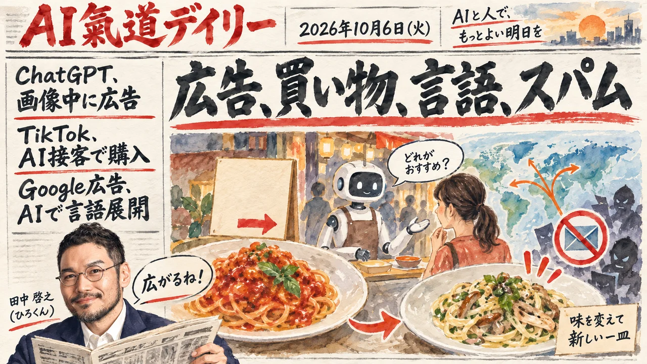 ChatGPTの画像生成中に広告の図解