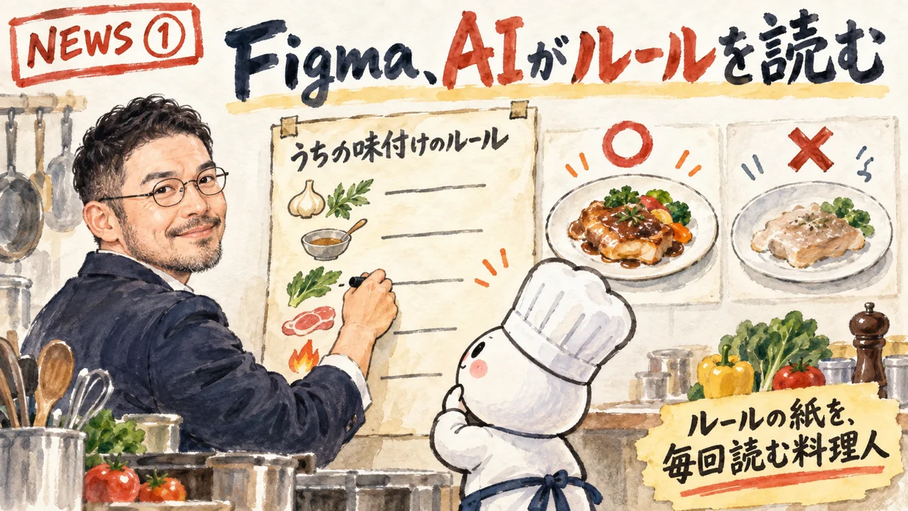 Figma agentの正式版を解説するひろくんのグラレコ