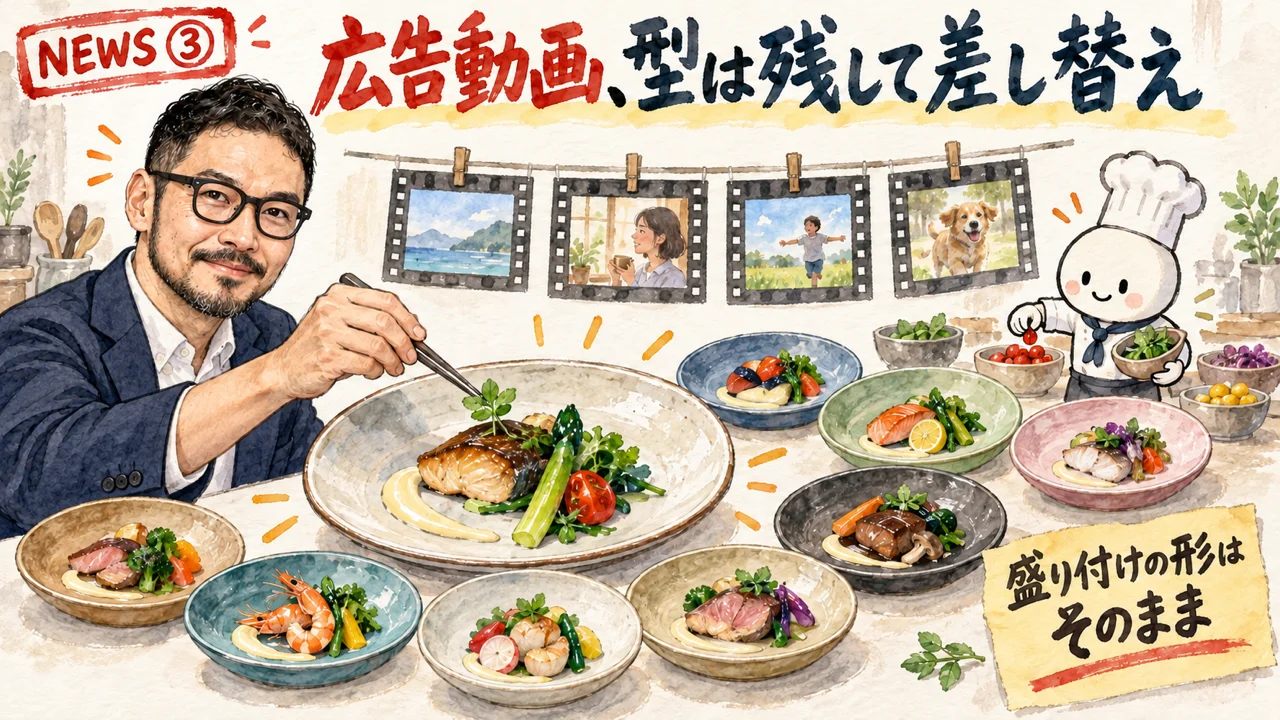 Higgsfield Ad Multiplierを解説するひろくんのグラレコ
