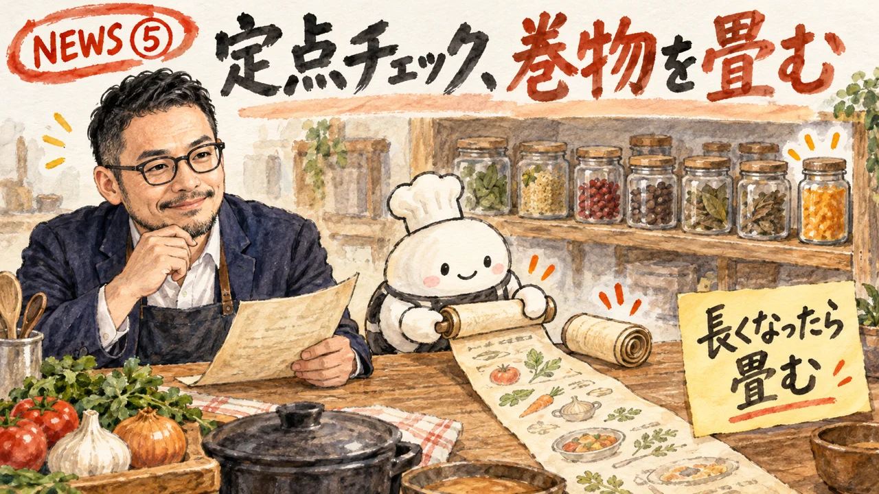 Claude CodeとOpenClawの定点チェックを解説するひろくんのグラレコ