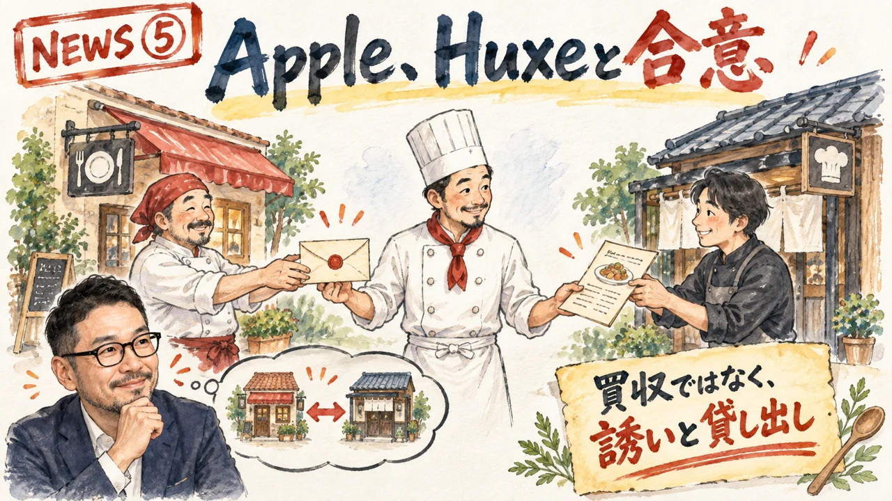 雇用オファーと知的財産のライセンスの権利を会社買収と分ける図