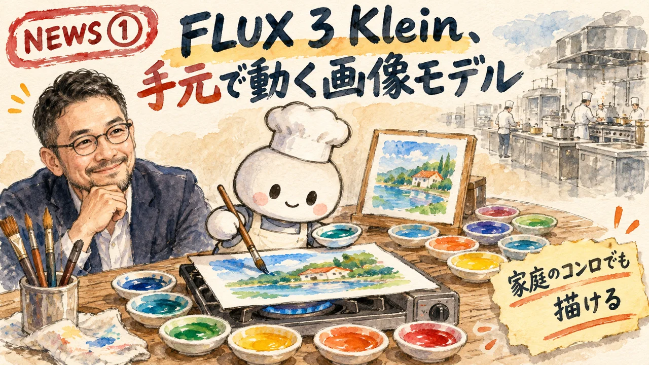 FLUX 3 Image Kleinの特徴を並べた図解