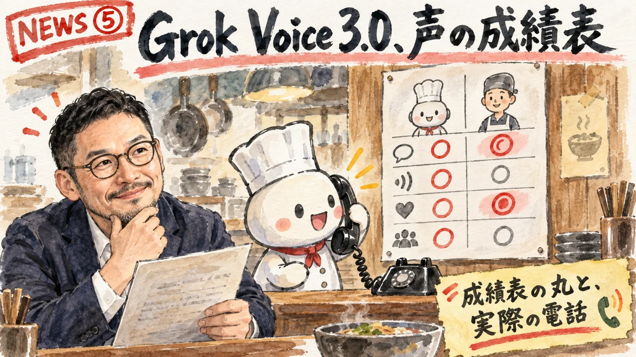 Grok Voice 3.0の指標と価格の図解