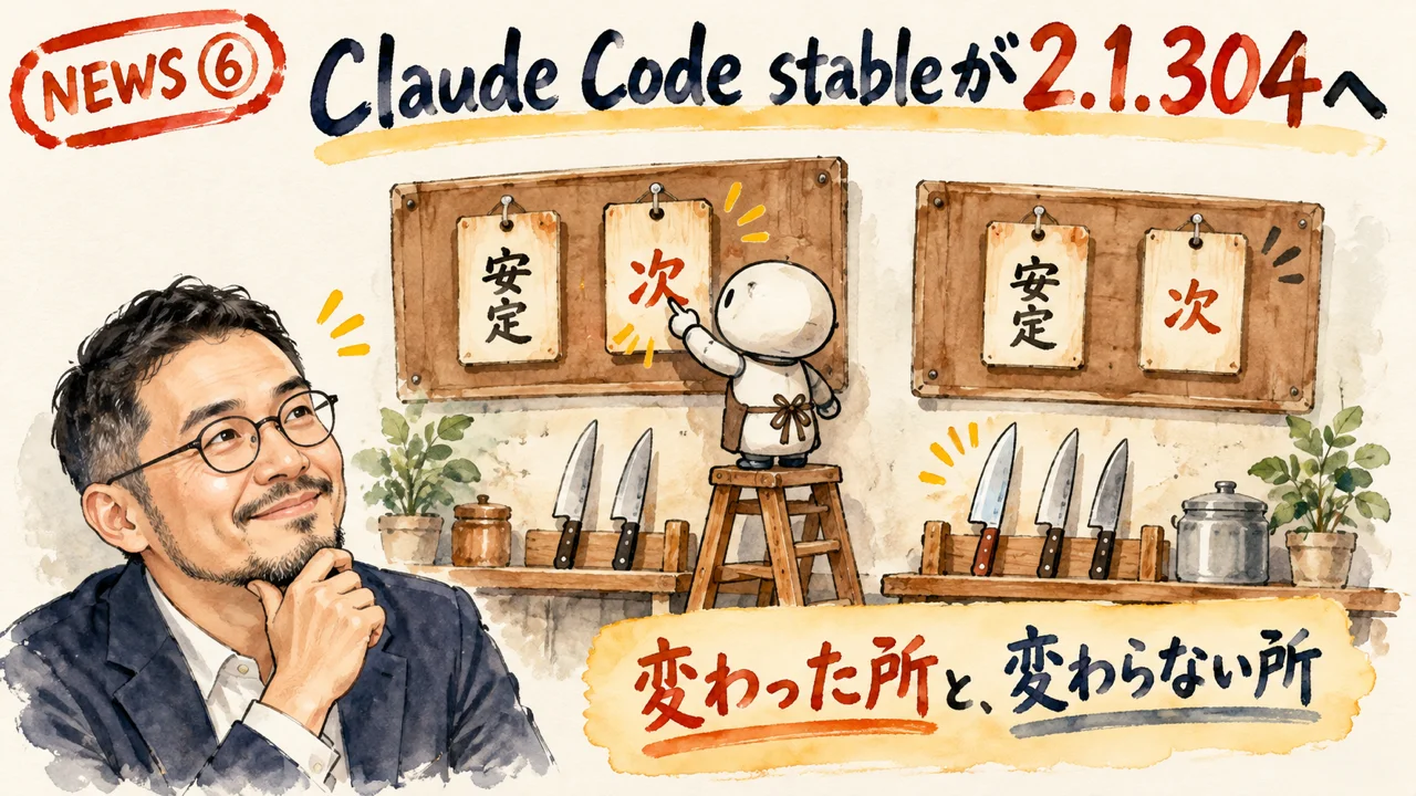 Claude CodeとOpenClawの定点チェック
