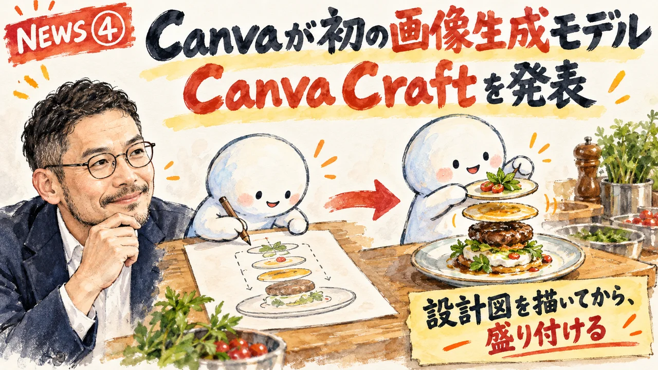 計画から画像を作る2段階の図解