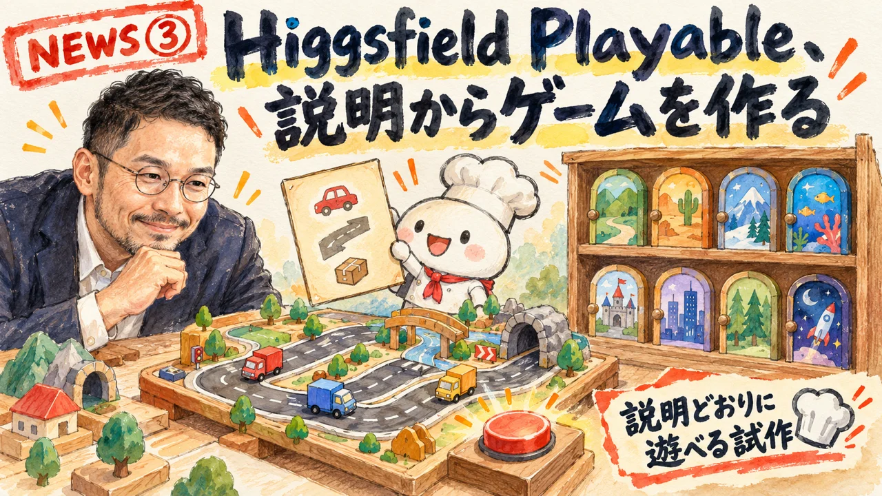 言葉の説明から遊べるゲームができる図解