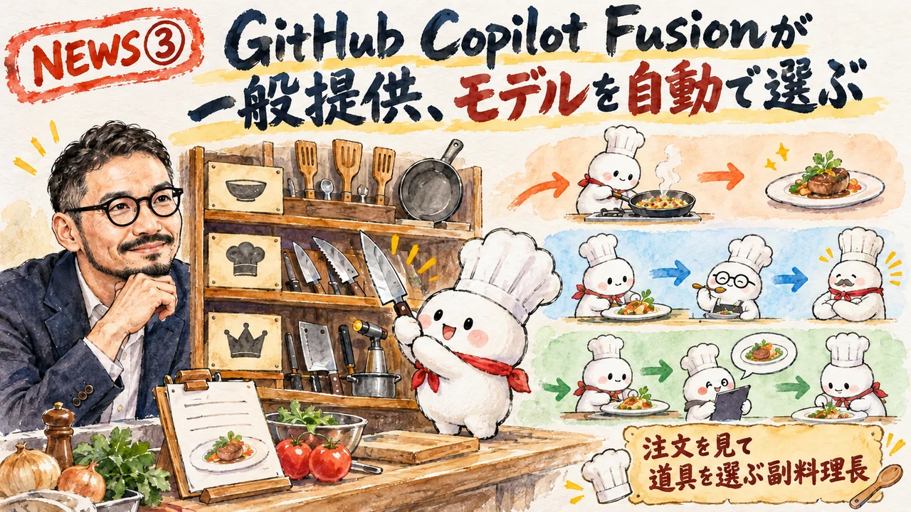 Copilot Fusionの3段階と3つの組み合わせ方の図解