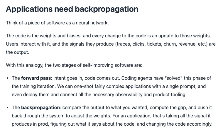元記事キャプチャ: Applications need backpropagation の節