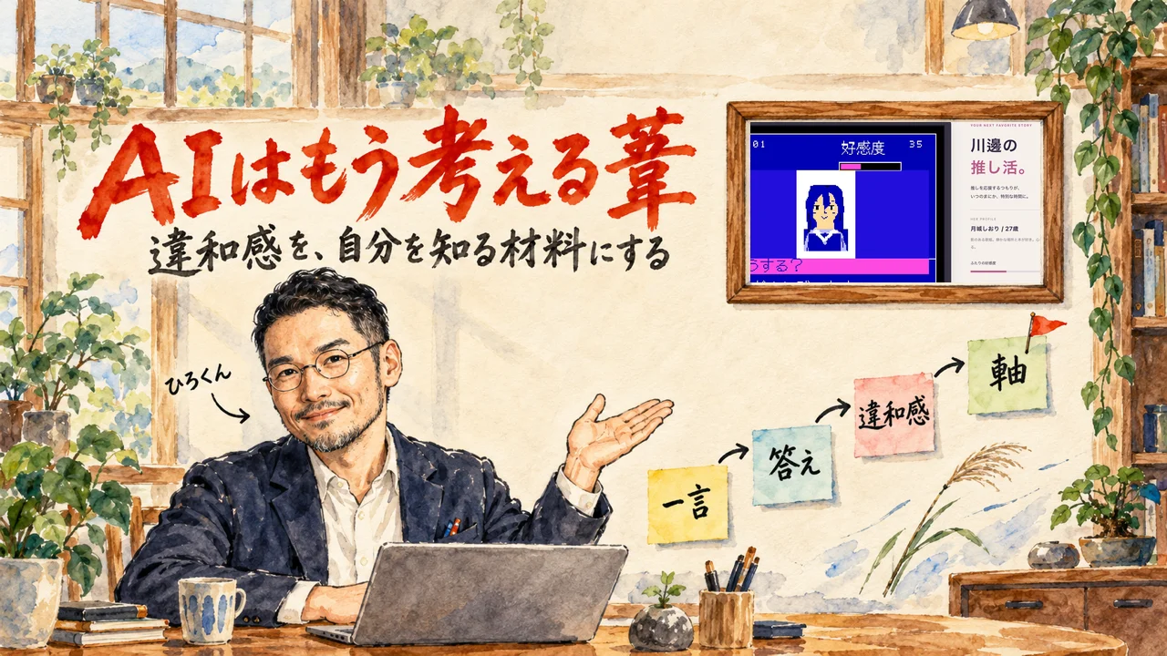 AIはもう考える葦の図解