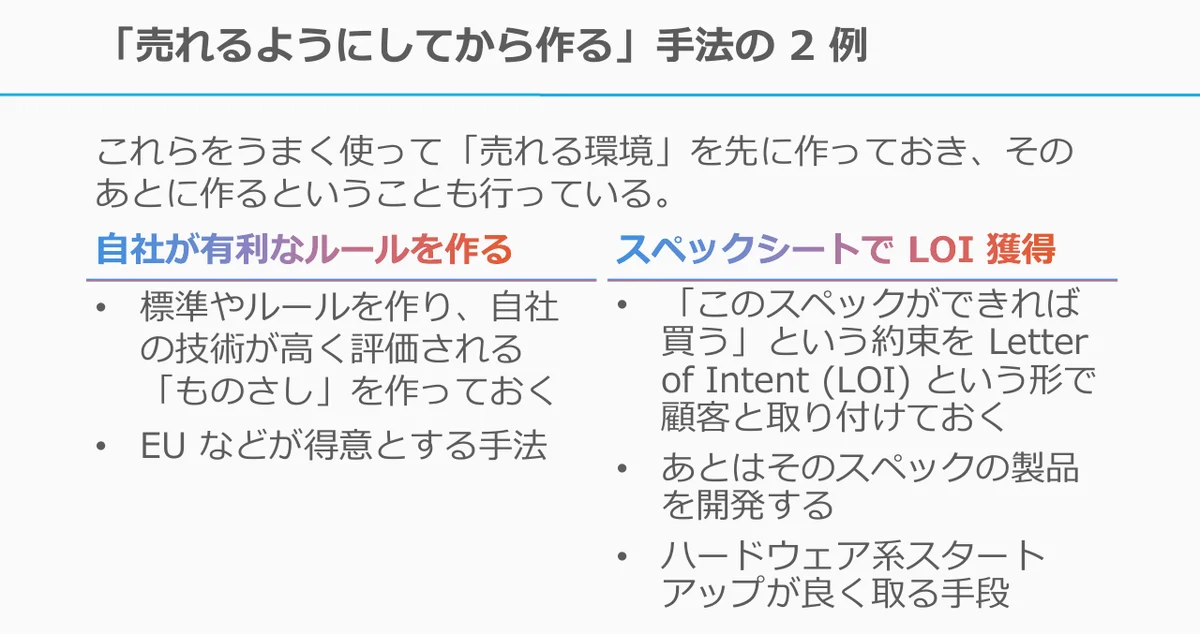 元記事キャプチャ: このスペックができれば買う、のスライド