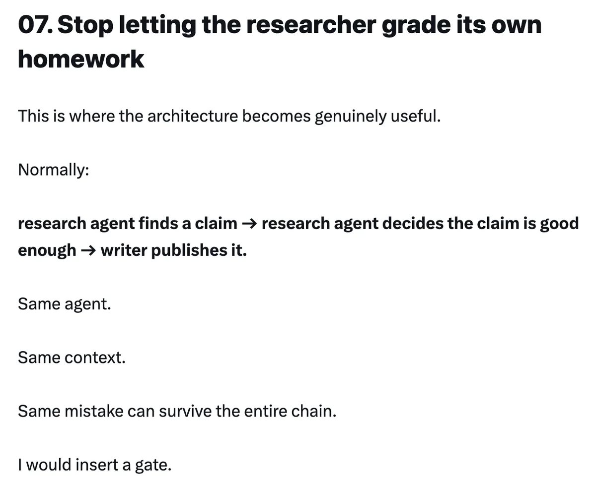 元記事キャプチャ: Stop letting the researcher grade its own homework
