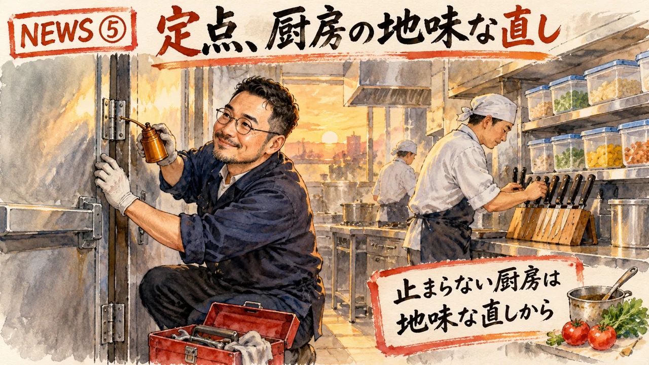 Claude CodeとOpenClawの定点チェックを解説するひろくんのグラレコ