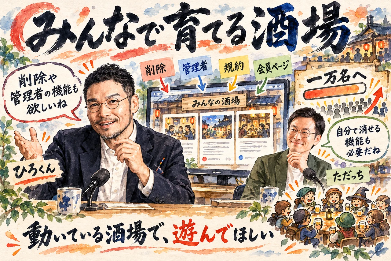 削除・管理者・規約・会員ページ｜1万名に向けて動いている最中の酒場を遊んでほしい