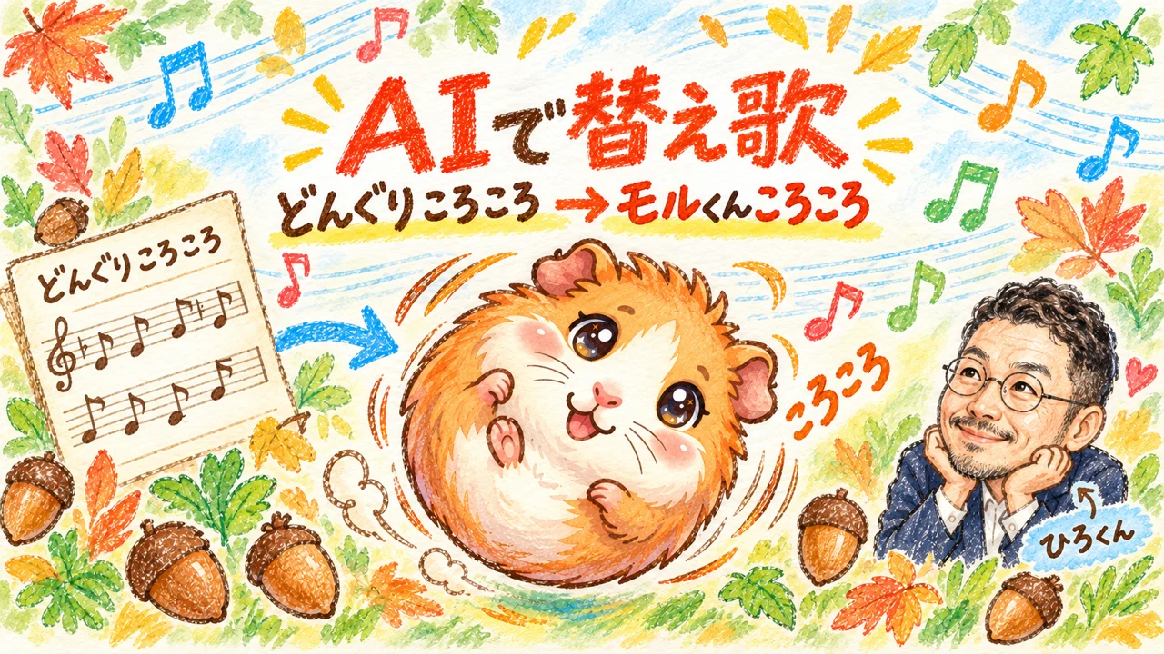 AIで替え歌の著作権を調べたの図解