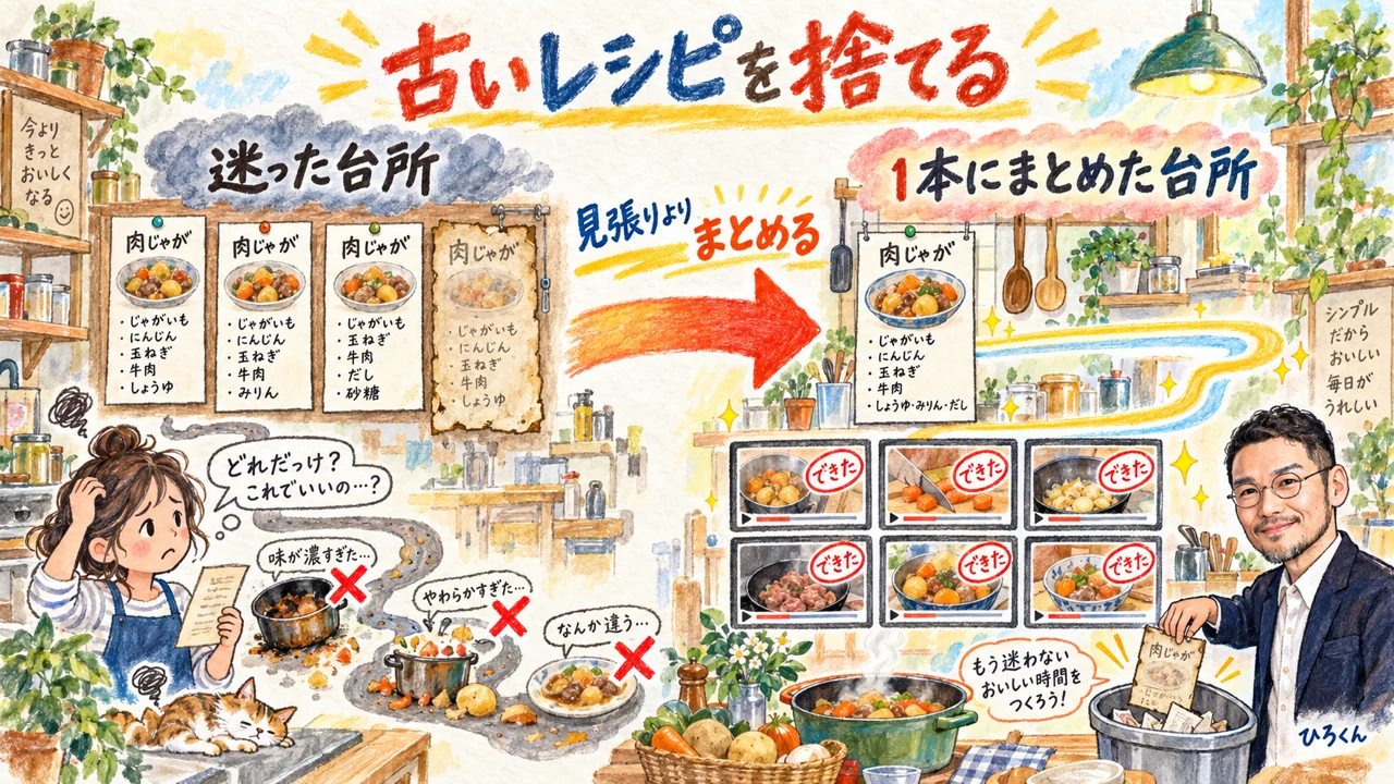 うまくいった道を1本にまとめる