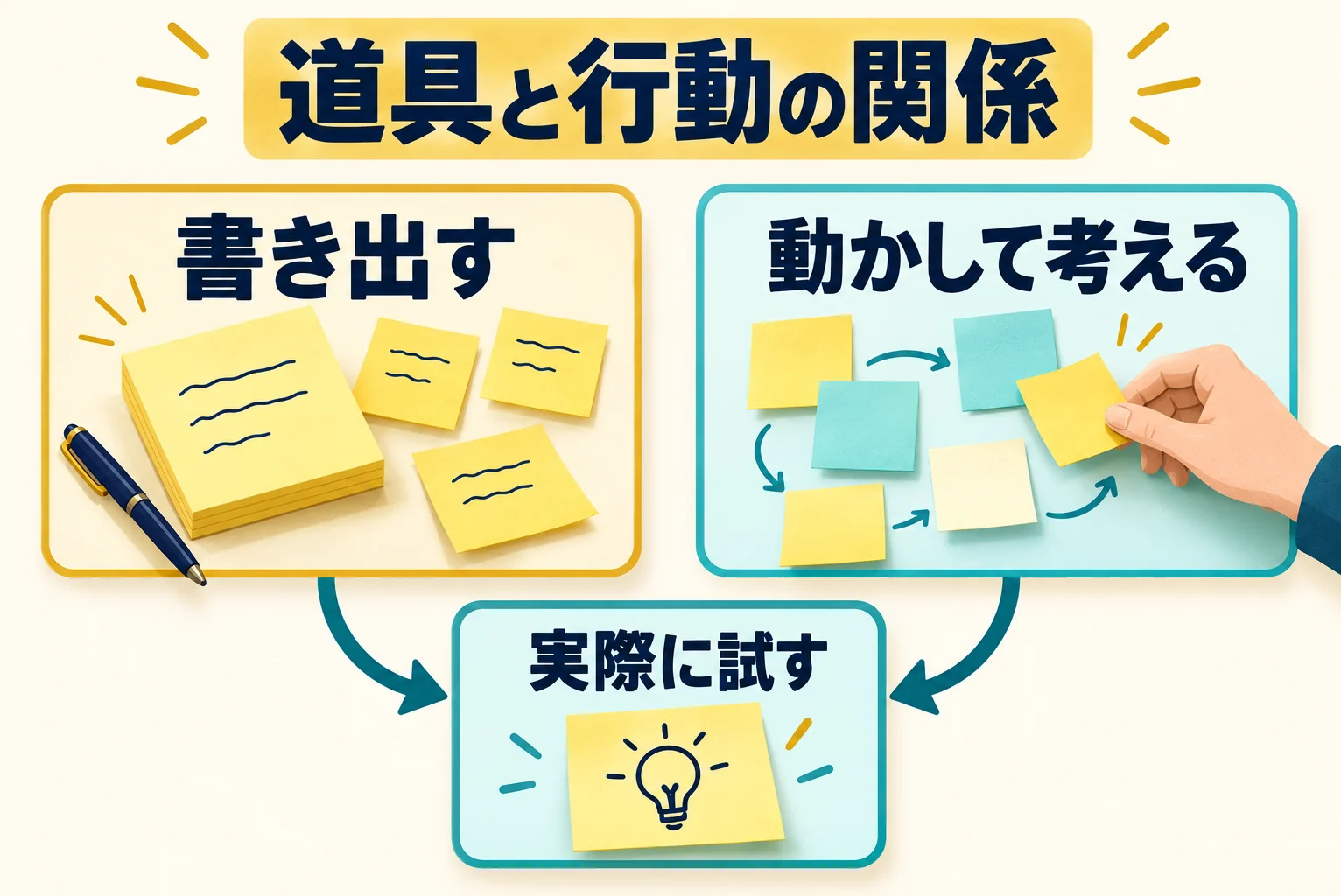 道具と行動の関係