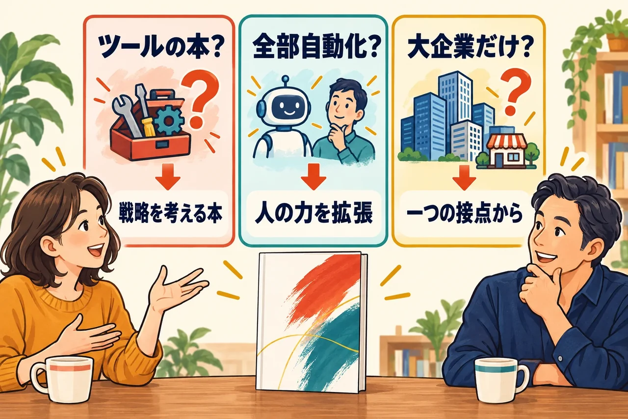 マーケティング5.0のよくある疑問。新しいツール、全自動化、大企業だけという思い込みをほどく