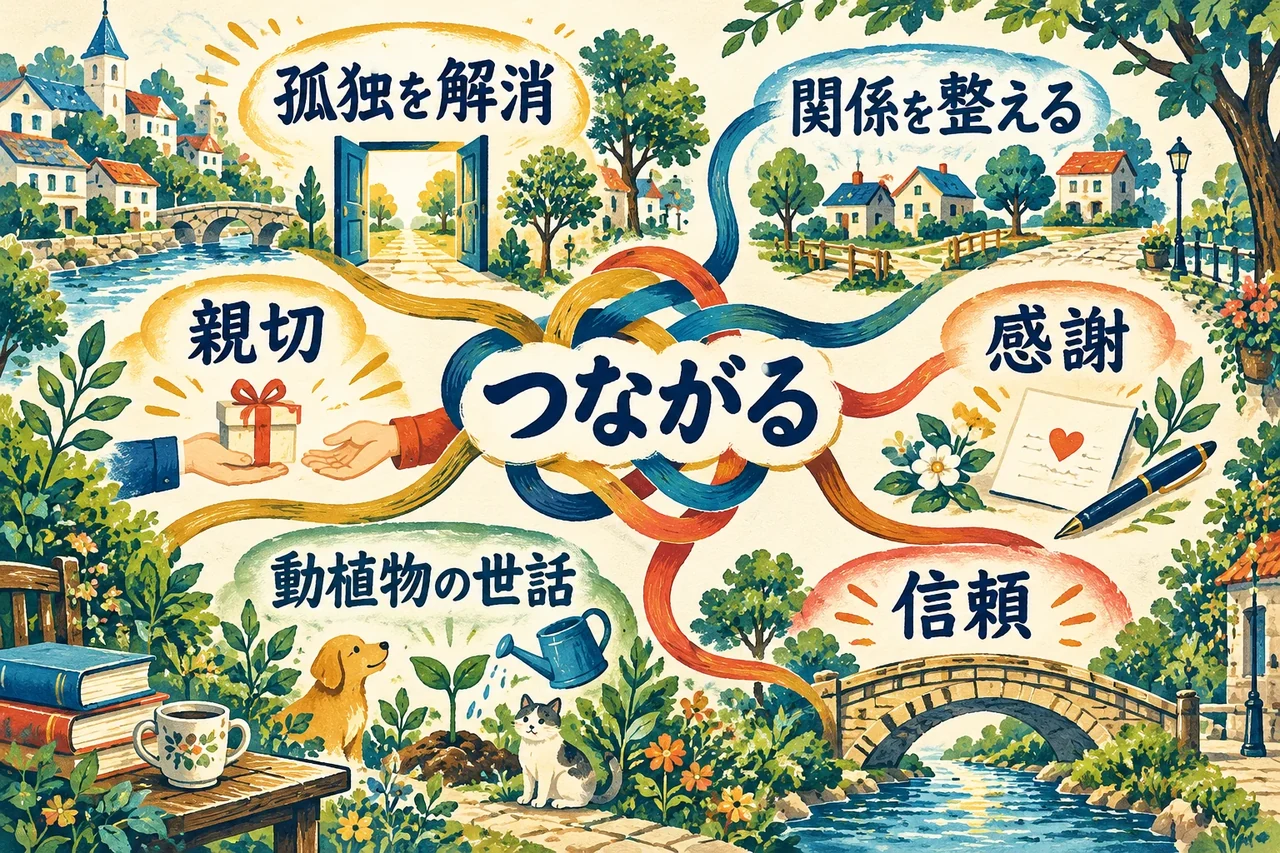 本書のつながりを育てる方法