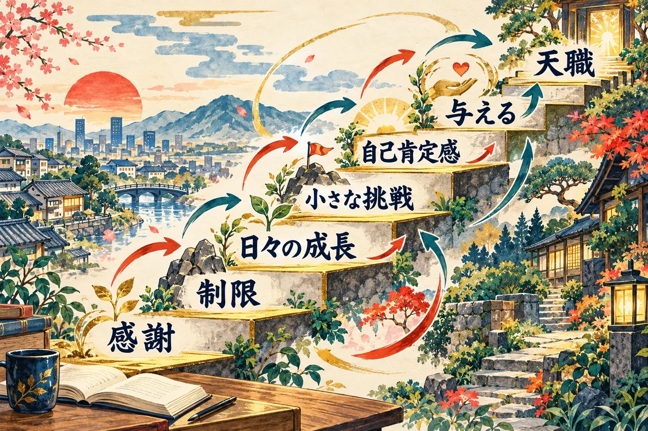 本書の成長と達成を続ける考え方
