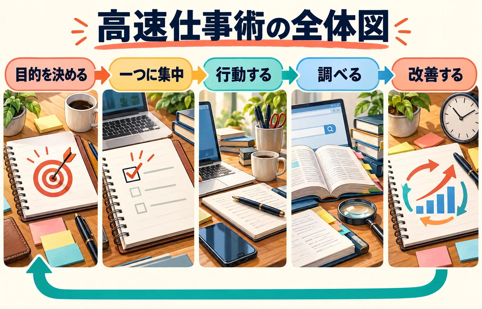 高速仕事術の全体図