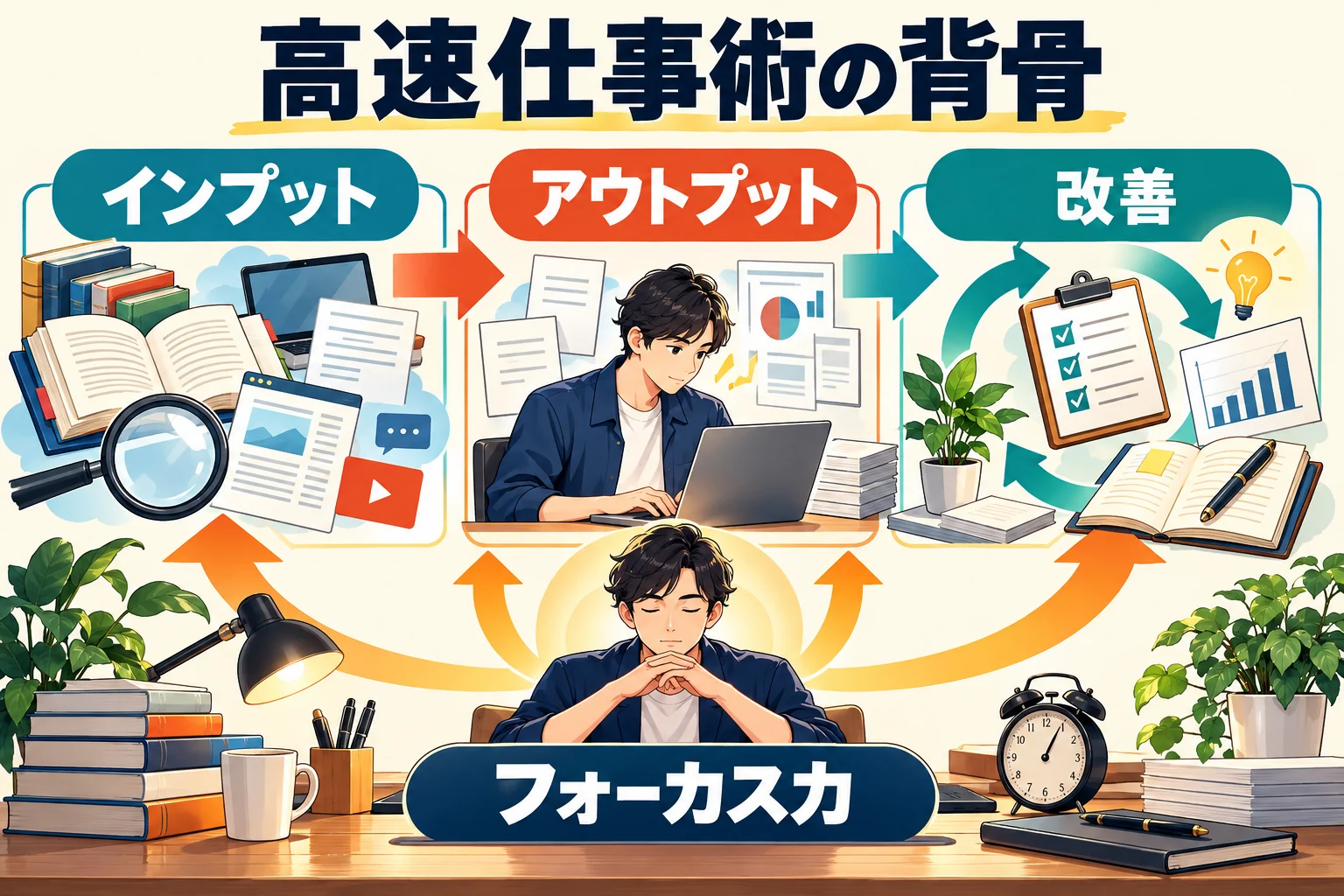 高速仕事術の背骨