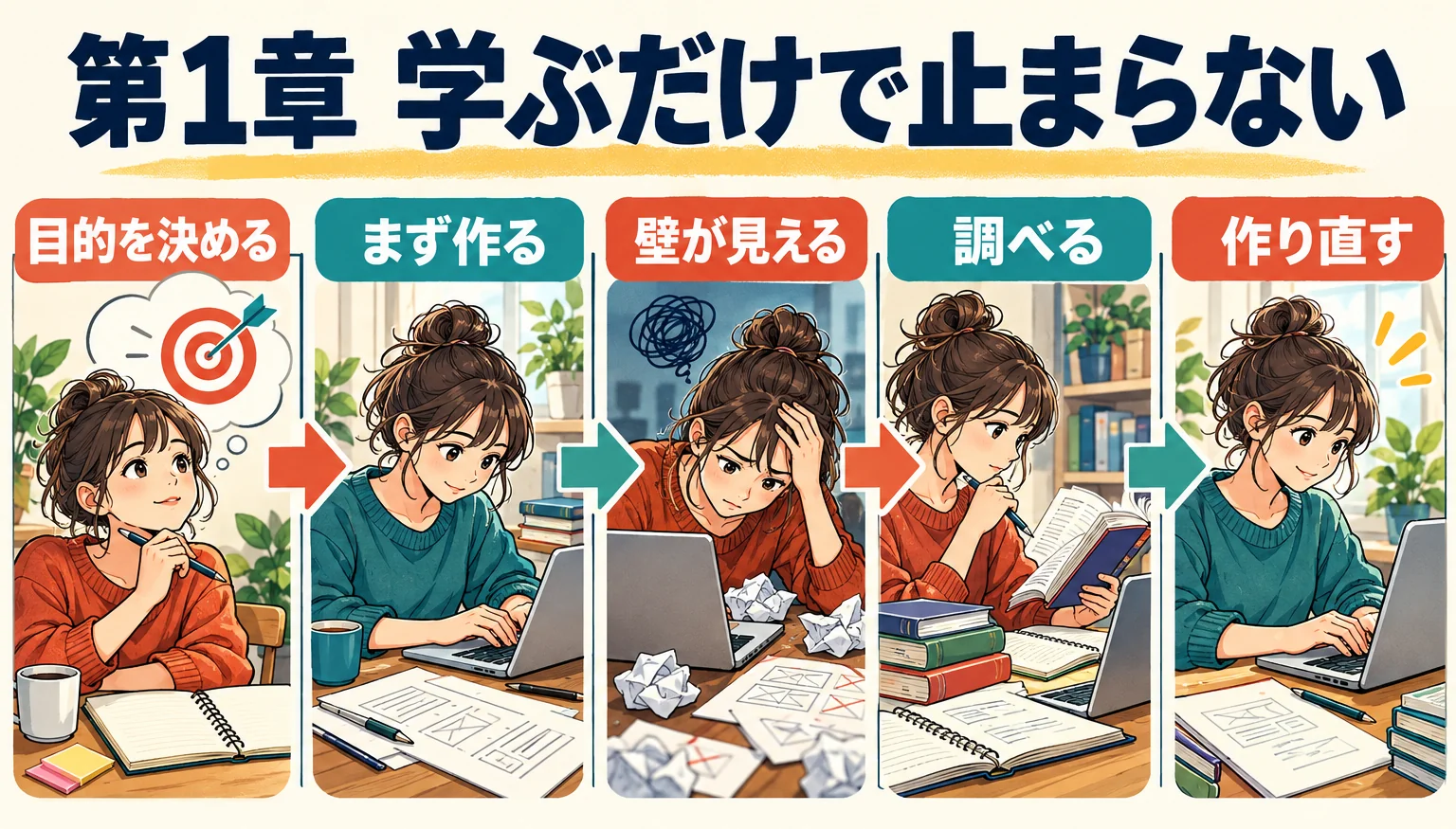 第1章 学ぶだけで止まらない