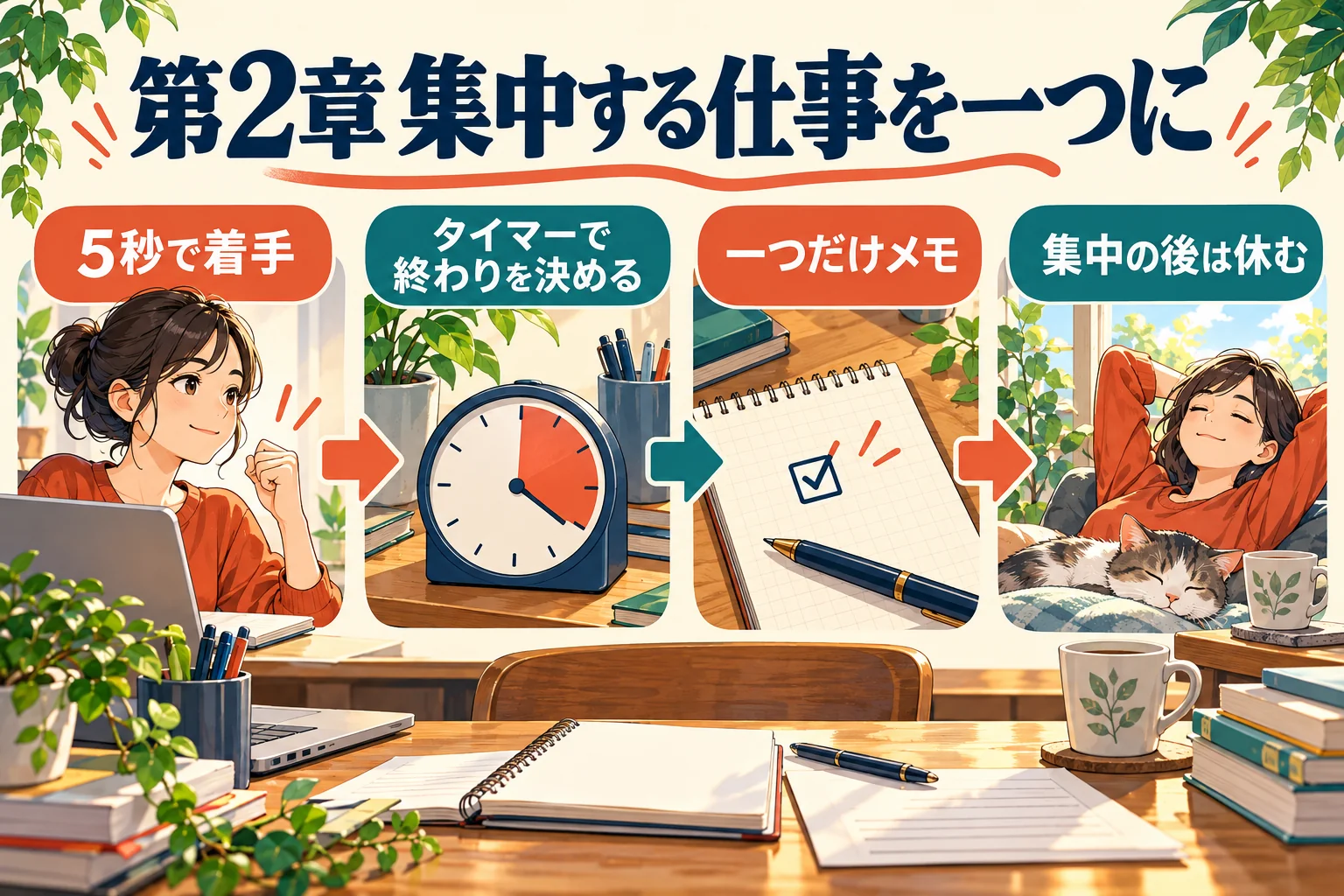 第2章 集中する仕事を一つに
