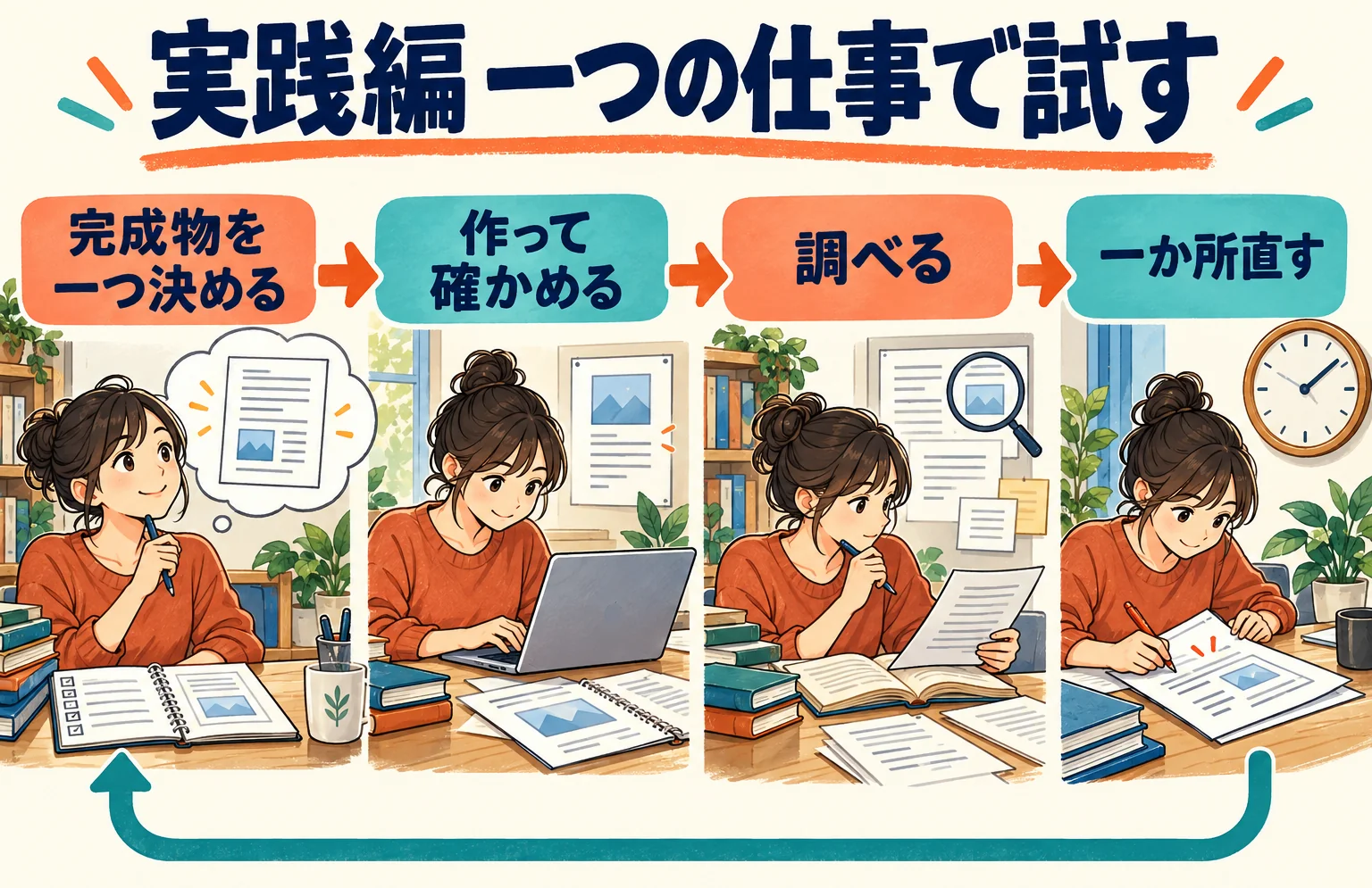 実践編 一つの仕事で試す