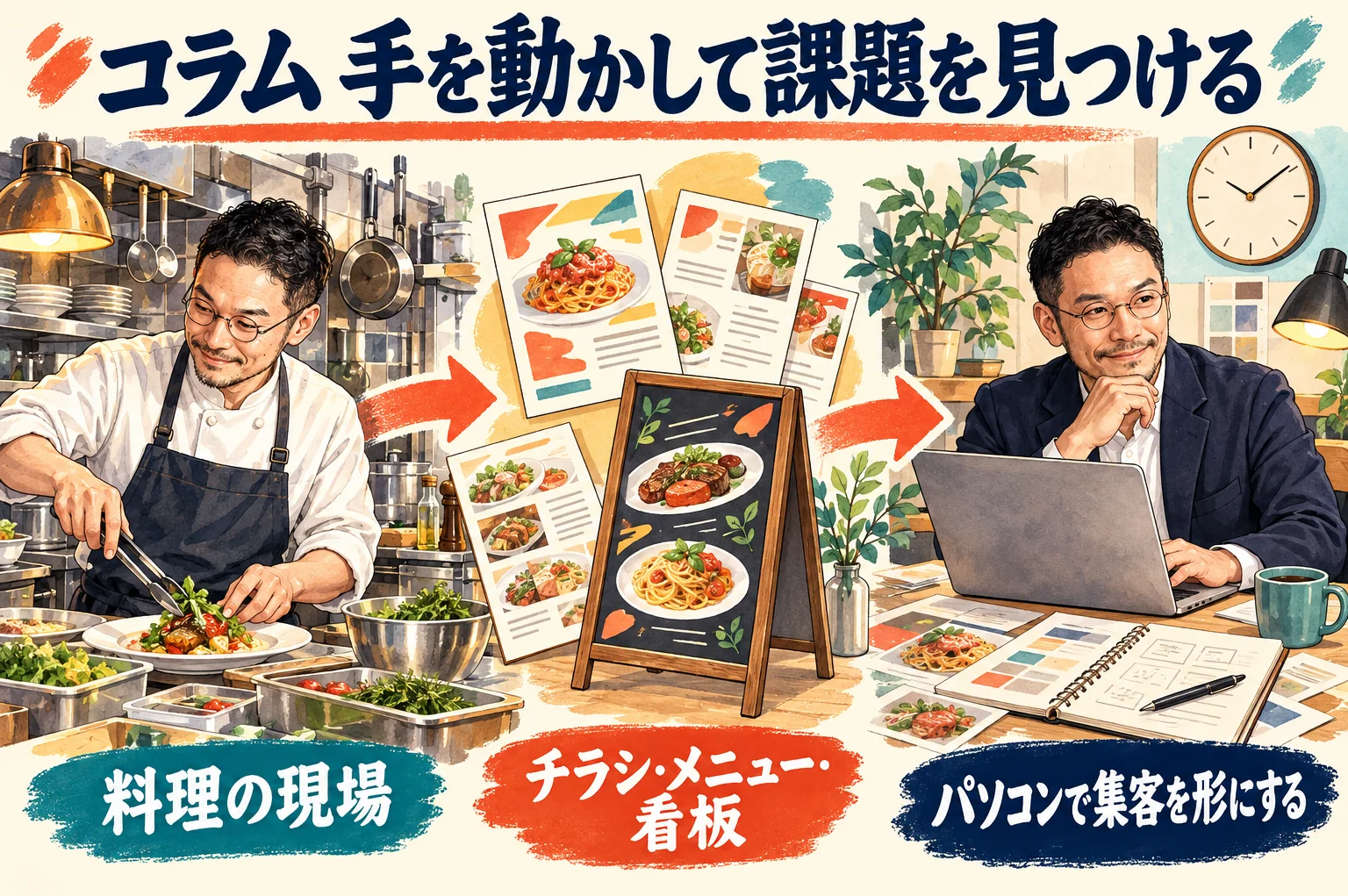 コラム 手を動かして課題を見つける
