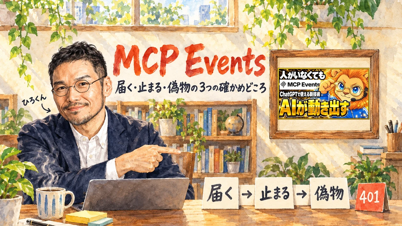 MCP Eventsを手元で動かしたの図解