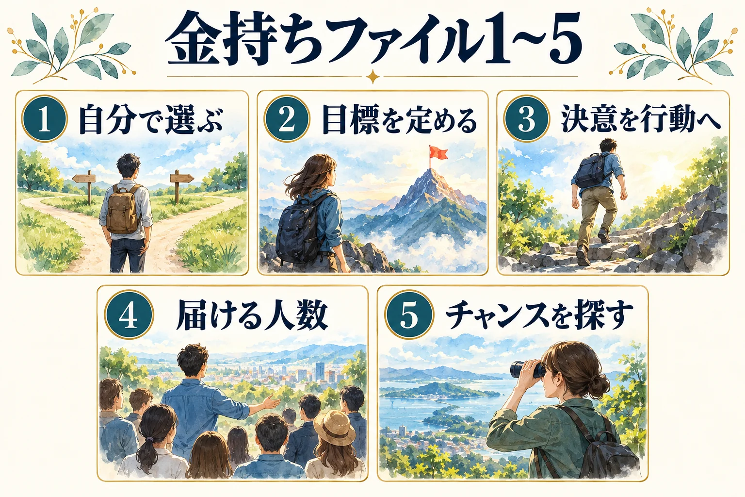 金持ちファイル1〜5