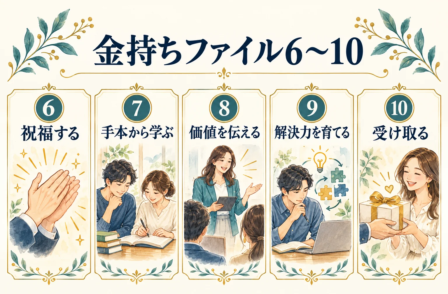 金持ちファイル6〜10